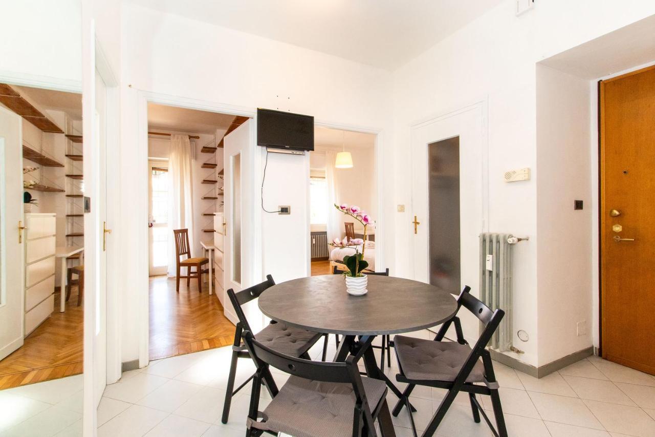 تورينو Olimpico & Pala Alpitour Terrace Apartment المظهر الخارجي الصورة